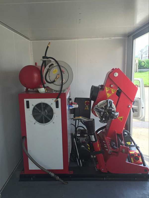 RS008MN 14-26inch mobile truck tire changer for road service