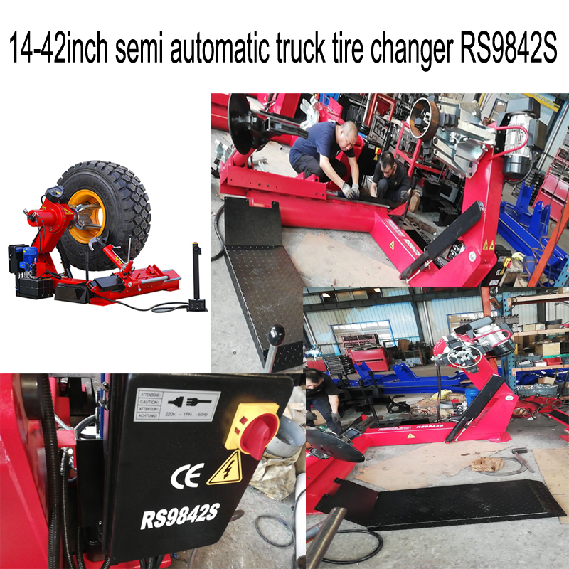 14-42inch semi automatic truck tire changer