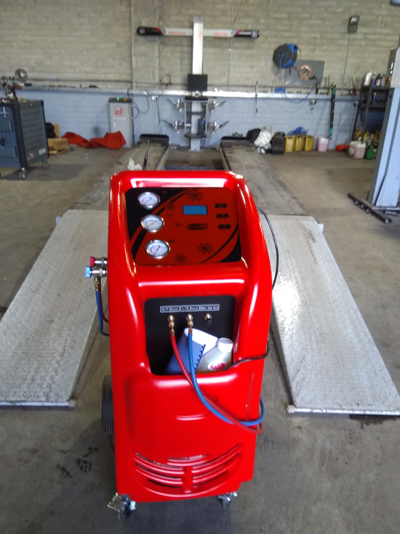 semi automatic ac recovery machine