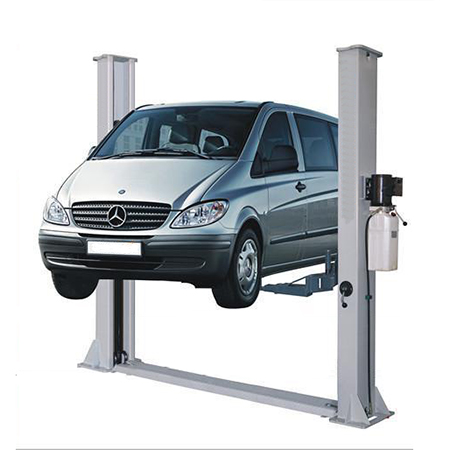 RS235S 4Ton Manual Unlock Floor Plate 2 Post Car Lift