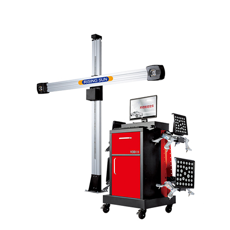 3D wheel alignment system